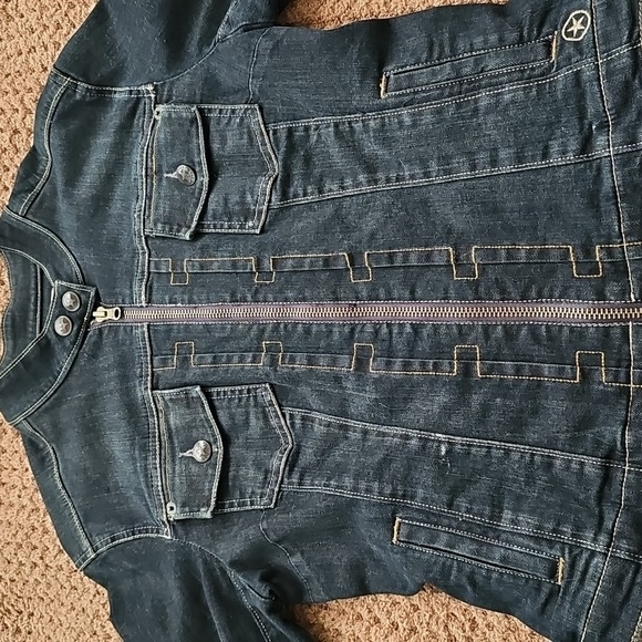 Converse One Star Womens M Jean Jacket, hardly worn, excellent condition! - Picture 2 of 6